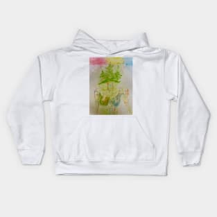 Flower Girl 6 Kids Hoodie